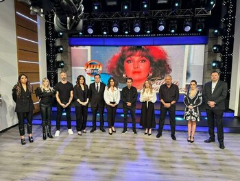 La periodista encabezó el elenco