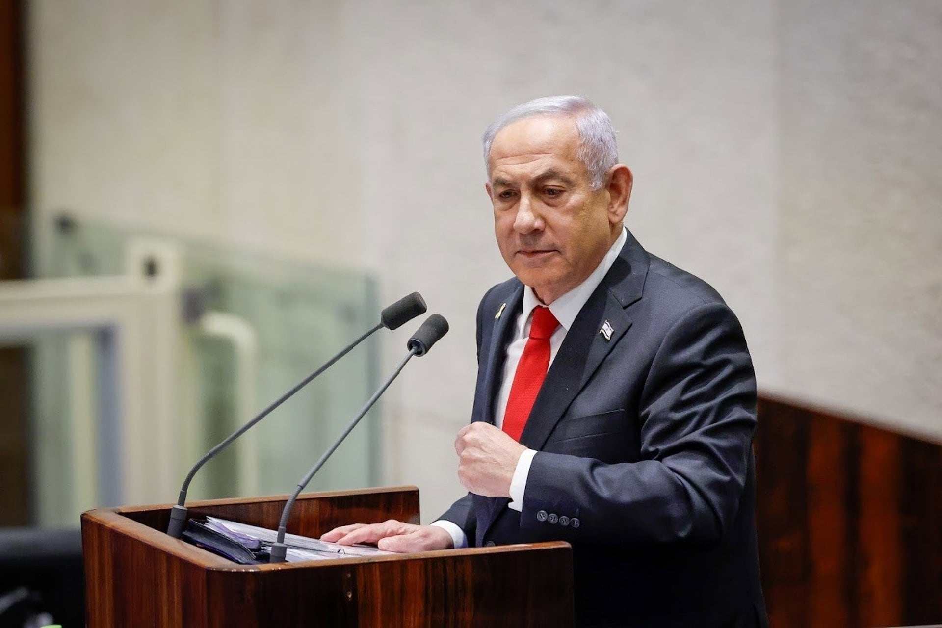 Benjamin Netanyahu. Un tribunal de Israel ha cancelado una vista judicial del primer ministro, Benjamin Netanyahu, prevista para este lunes, aludiendo