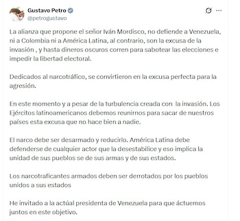 La respuesta que Petro dejó