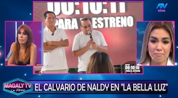 "Váyanse bien de la casa donde comen": Naldy Saldaña recuerda el momento que la hizo llorar tras denunciar presunto acoso. Captura: Magaly TV La Firme.