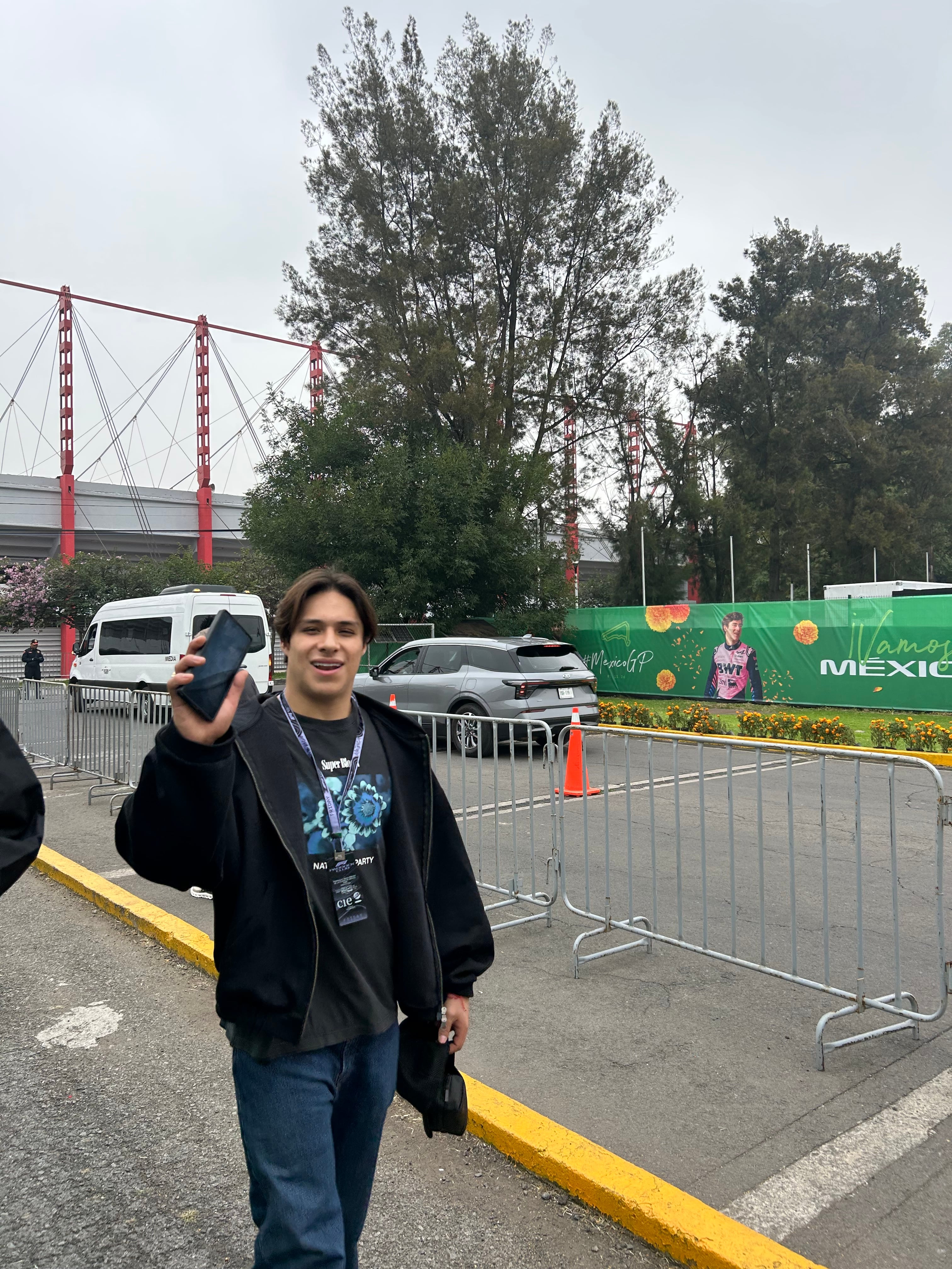 Osmar Olvera se hace presente en el México GP 2026. (Luis Mote Nava/ Néstor Hernández Molina)
