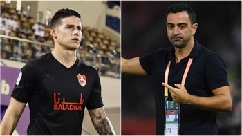 Xavi Hernández elogia a James