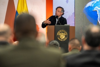 El mandatario colombiano insistió en