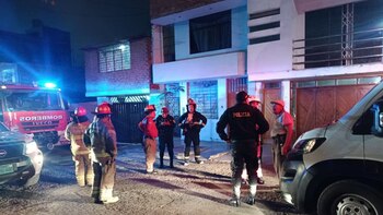 Diez heridos y daños en