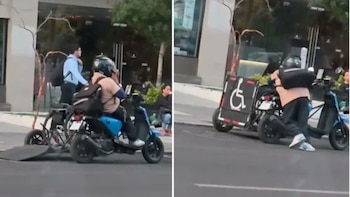 Repartidor en silla de ruedas conmueve en redes y ya buscan ayudarlo tras video viral
