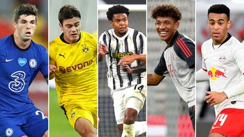 partida jugadores seleccion EEUU en europa