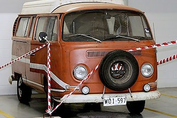 La pareja viajaba en una