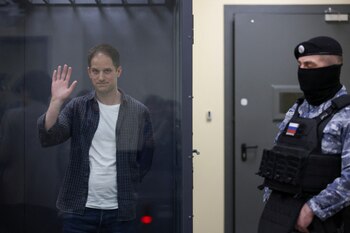 El periodista Evan Gershkovich (REUTERS/Tatyana Makeyeva)