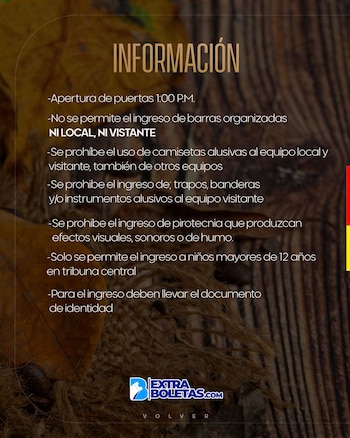 Recomendaciones de seguridad para el partido Pereira vs. Nacional - crédito Redes sociales