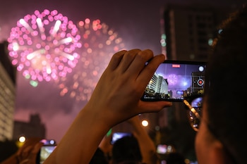 Imagen de referencia de pirotecnia