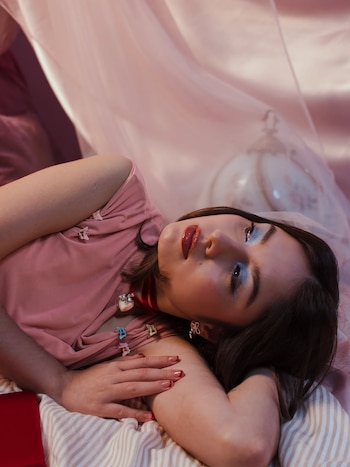 La cantante Gagu, conocida por