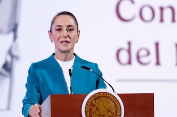 La presidenta de México, Claudia