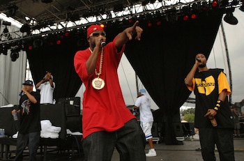 Los integrantes del Wu-Tang Clan