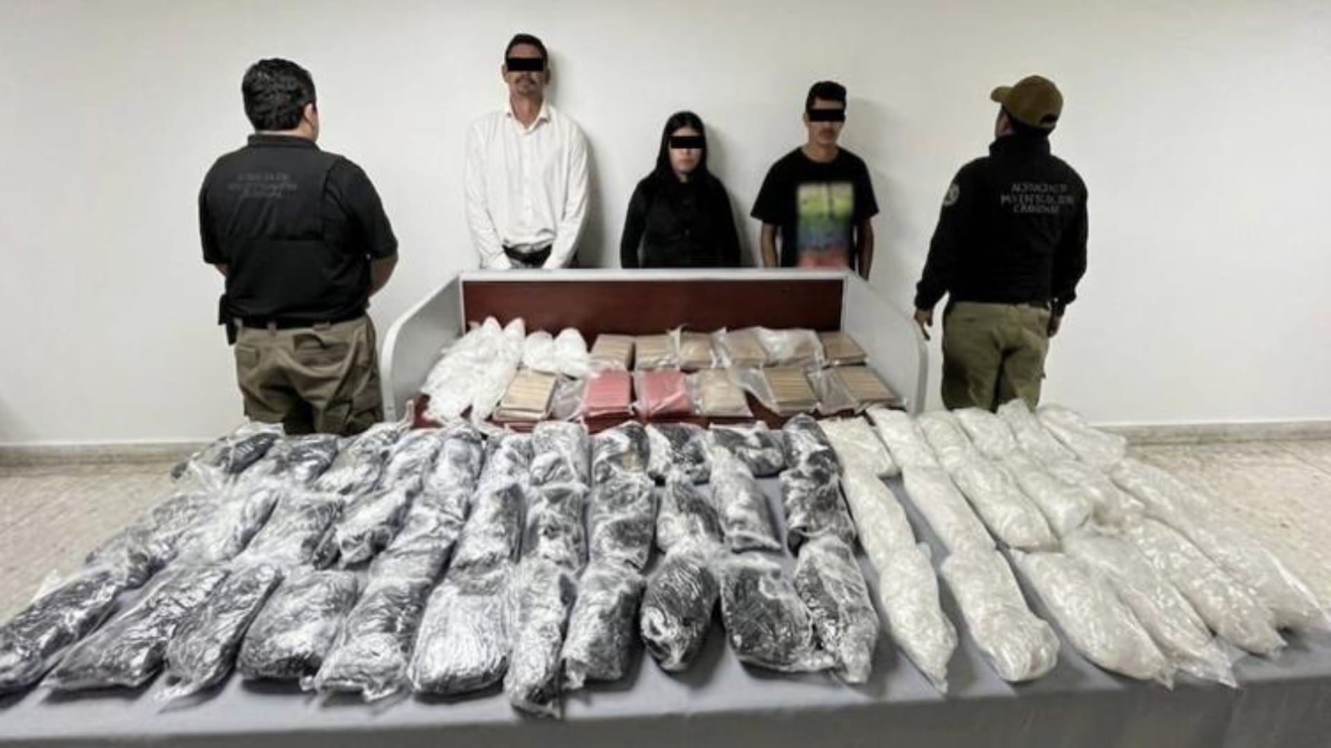 En territorio de La Línea: aseguran más de 40 kilos de droga y detienen a tres personas en la carretera Chihuahua-Ciudad Juárez