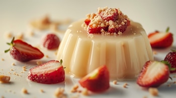 La combinación de mazapán con