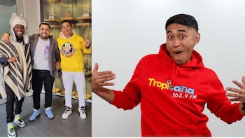 Andrés el ‘Pato’ Velásquez cuenta chistes de 'Sábados Felices'