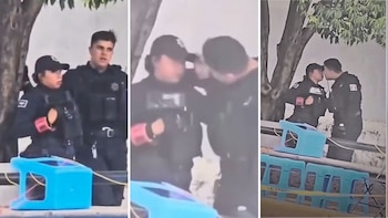 Secretaría de Seguridad de Aguascalientes da de baja a dos policías tras viralizarse video de presunta agresión