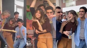 Alessia y Jaimito bailan el tema 'La más bella'.
