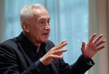 El cronista Jorge Ramos habla
