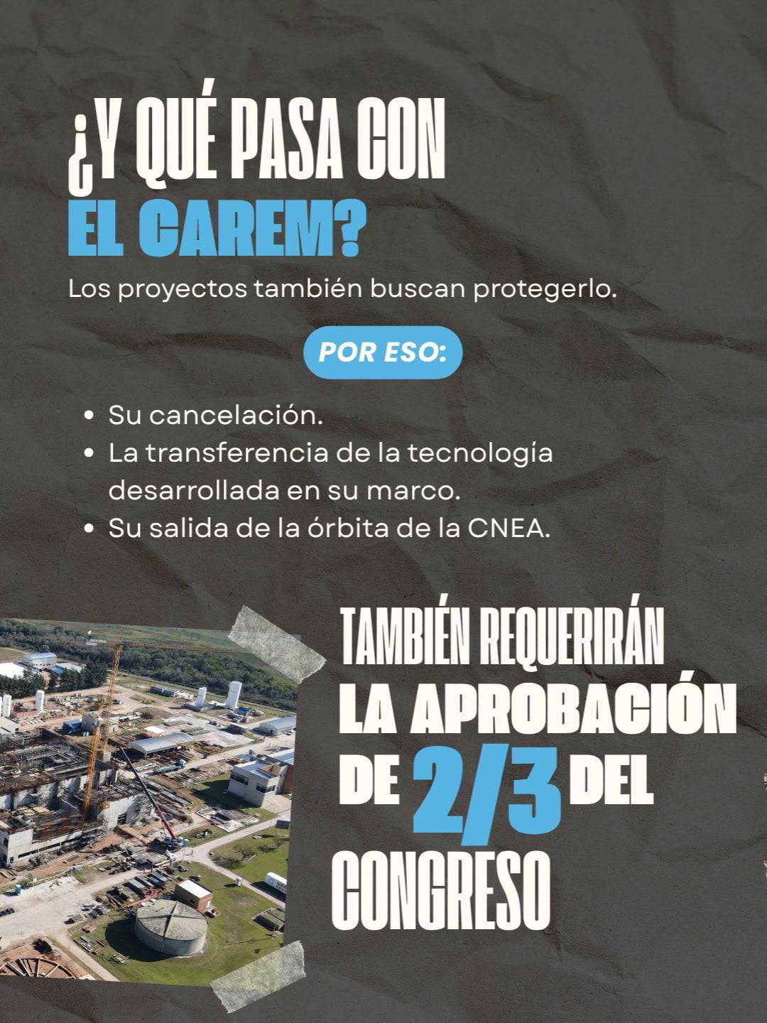 Las iniciativas buscan que la energía nuclear argentina se consolide como una política de Estado que trascienda los cambios de gobierno