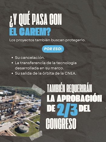 Las iniciativas buscan que la energía nuclear argentina se consolide como una política de Estado que trascienda los cambios de gobierno