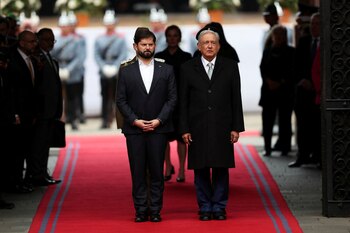 El presidente López Obrador inició