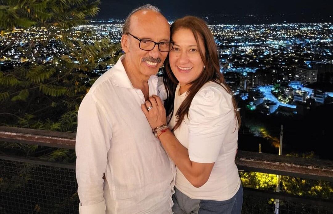 Jorge Herrera está casado con la actriz Amparo Conde - crédito Amparo Conde/Instagram