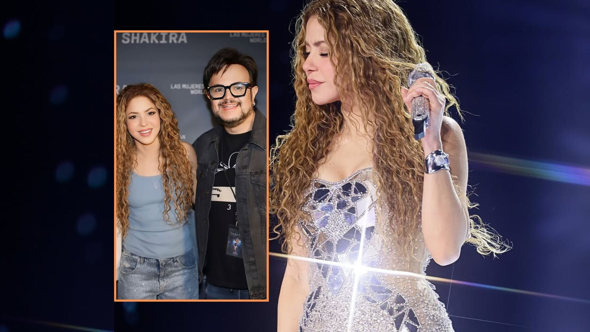 Arremeten contra Aleks Syntek por posar junto a Shakira luego de criticarla - crédito @shhaknews_/Instagram