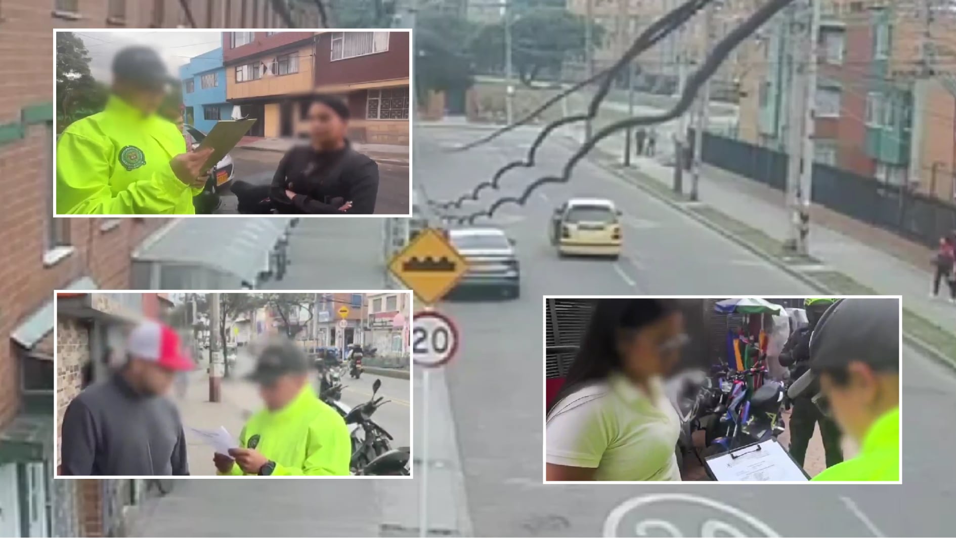 Los operativos se llevaron a cabo en las localidades de Ciudad Bolívar, Los Mártires y Puente Aranda - crédito Mebog