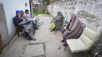 Personas mayores que permanecían en el hogar clandestino (Aire de Santa Fe)