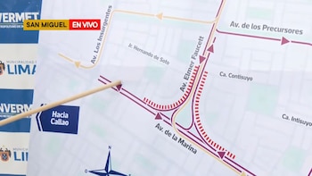 Desvíos vehiculares por obras en el óvalo Faucett: marcha blanca inició este lunes