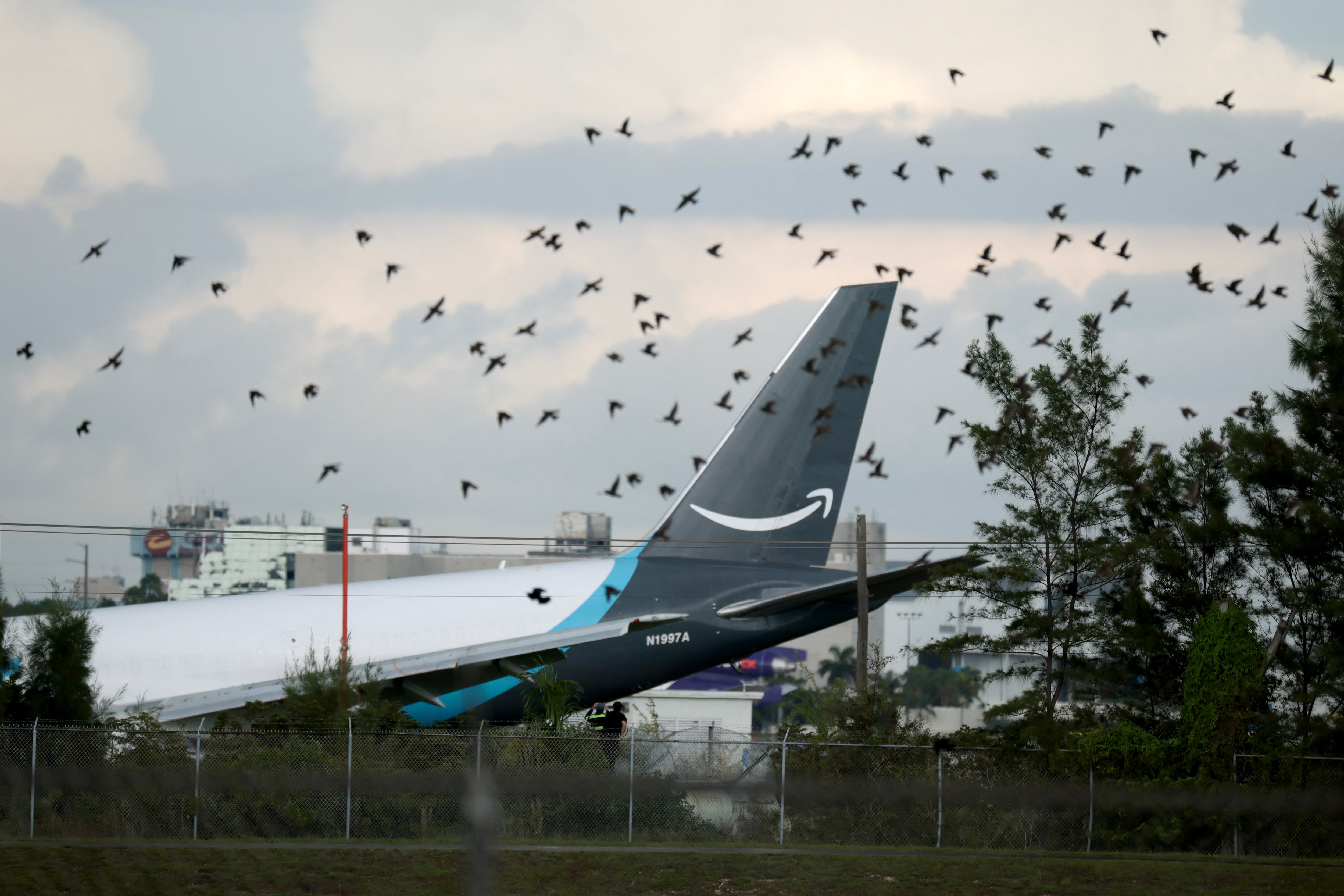 El accidente obligó a suspender las operaciones en el Aeropuerto Internacional de Miami (AFP)