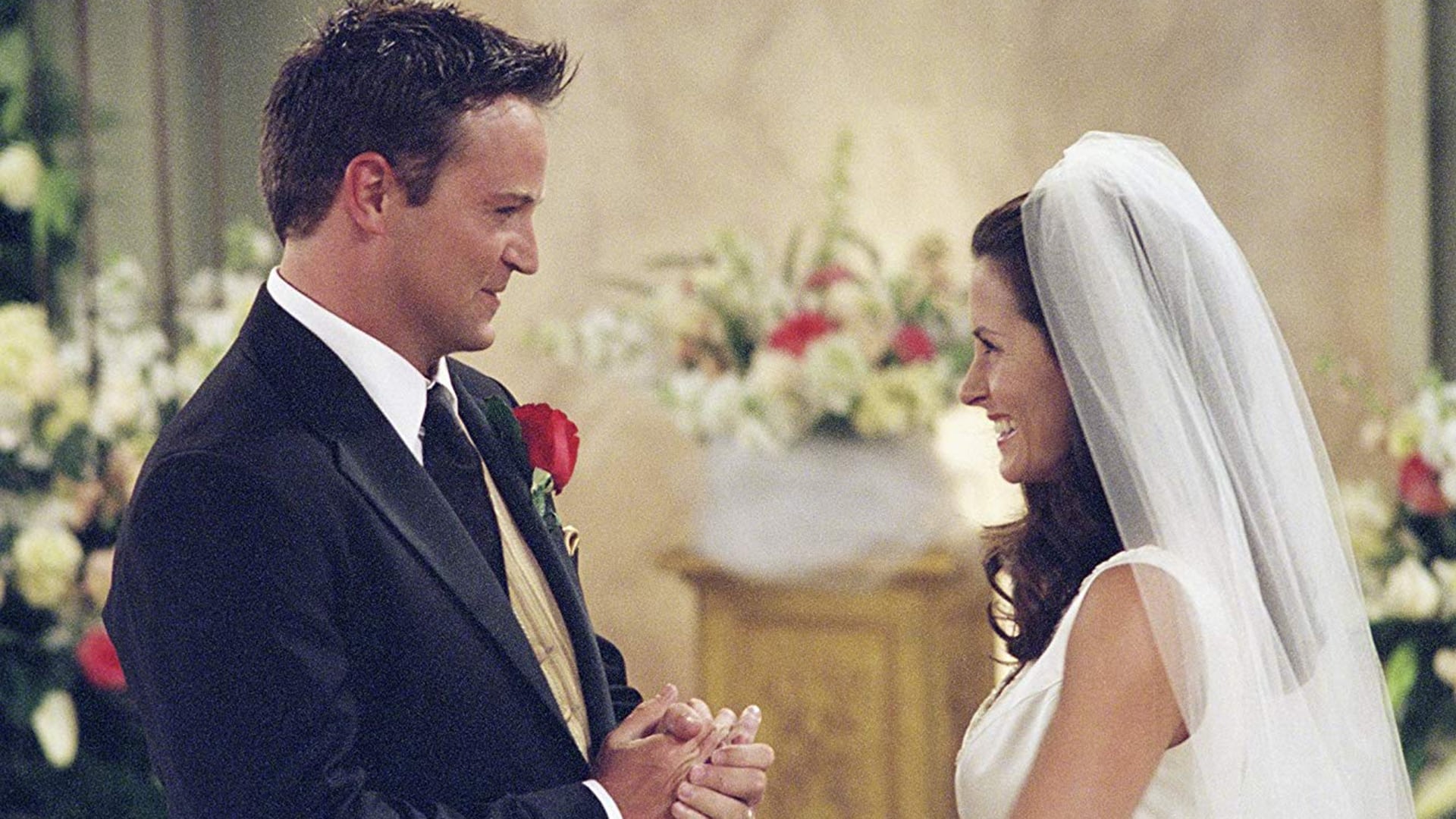La boda de Chandler Bing y Monica Geller se convirtió en uno de los momentos más recordados de Friends. (archivo)