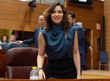 Isabel Díaz Ayuso aprovechó el