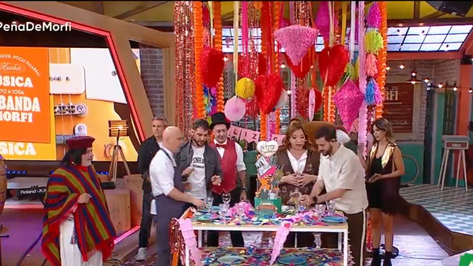 El año pasado,Lizy festejó su cumpleaños en La Peña de Morfi