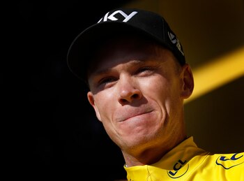 El ciclista británico Chris Froome