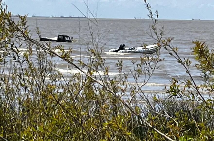 Se desplegó un operativo para confirmar que no haya víctimas fatales