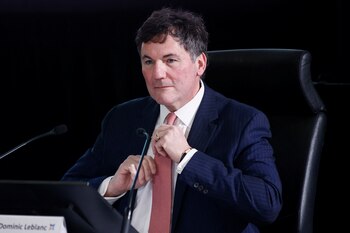 Dominic LeBlanc, ministro de Seguridad