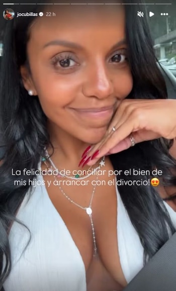 Johana Cubillas confirmó que llegó