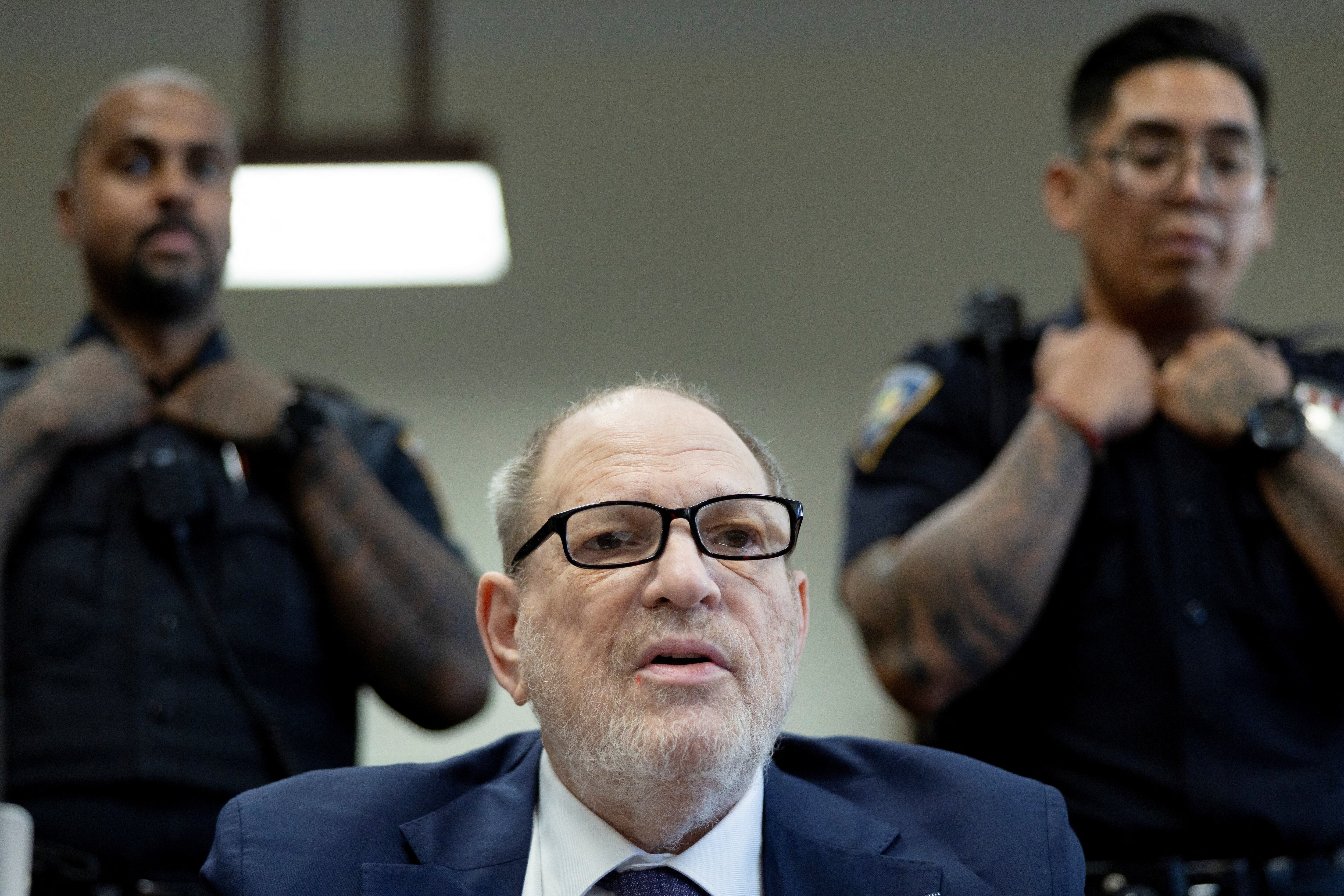 Crystal McKinney alega que Harvey Weinstein la violó en 2003 tras invitarla a discutir oportunidades de actuación en Manhattan (Justin Lane/Pool via REUTERS)