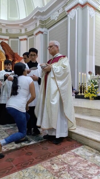 File footage shows then Bishop