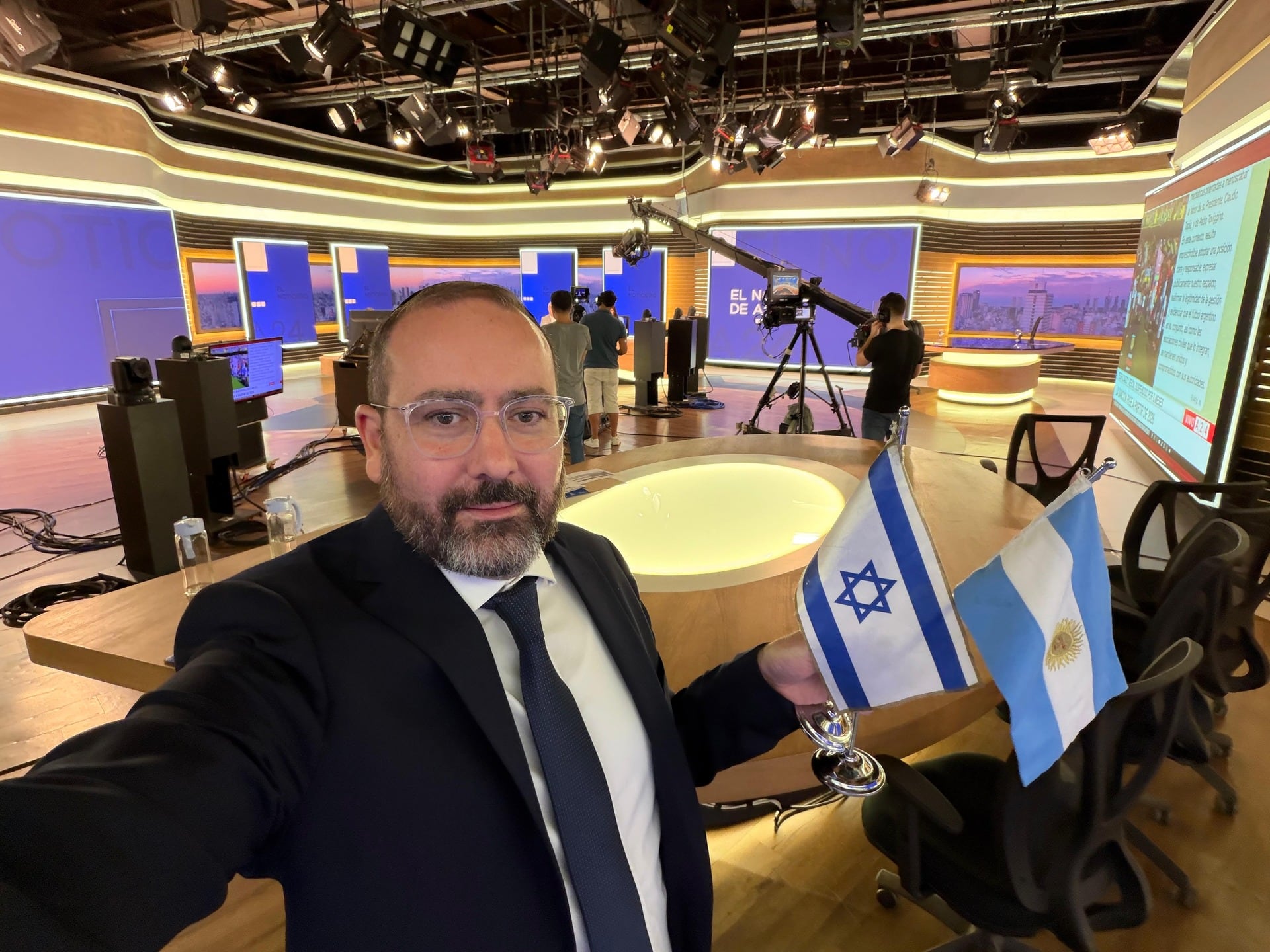 El embajador argentino en Israel, Axel Wahnish, apuntó contra Irán: