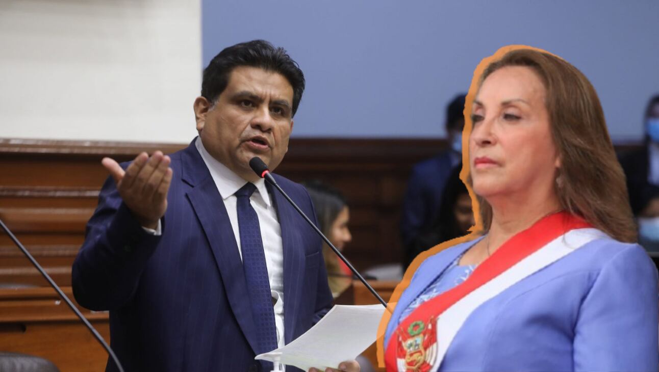 Dina Boluarte se sometió a una cirugía plástica, según reveló su expremier Alberto Otárola. (Foto: Composición Congreso/Presidencia)