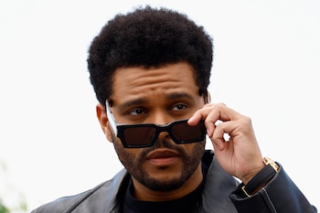 The Weeknd fotografiado en el