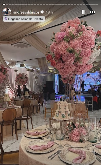 La creadora Andrea Valdiri sorprende a jóvenes con fiesta y obsequios de alto valor en Barranquilla - crédito @andreavaldirisos/IG