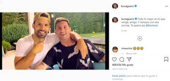 El mensaje de Agüero para