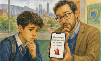 El borrador fija límites de uso de pantallas por edad y grado, con restricción total en ciclo 1 y prejardín y topes diarios en jardín, transición, primaria y secundaria - crédito Imagen Ilustrativa Infobae