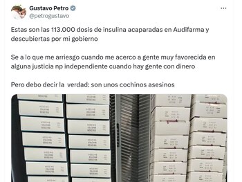 Gustavo Petro, presidente de Colombia,