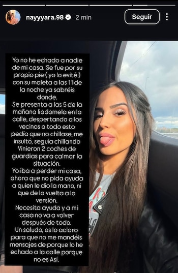 La expareja de Adrián Rodríguez le responde (Instagram)