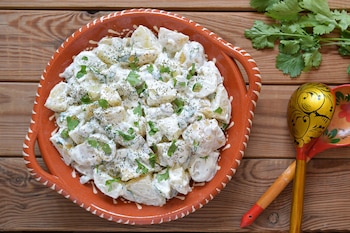 Ensalada de yuca y papa